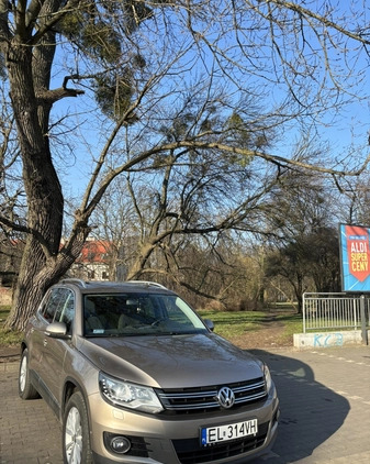 Volkswagen Tiguan cena 67900 przebieg: 147000, rok produkcji 2015 z Łódź małe 92